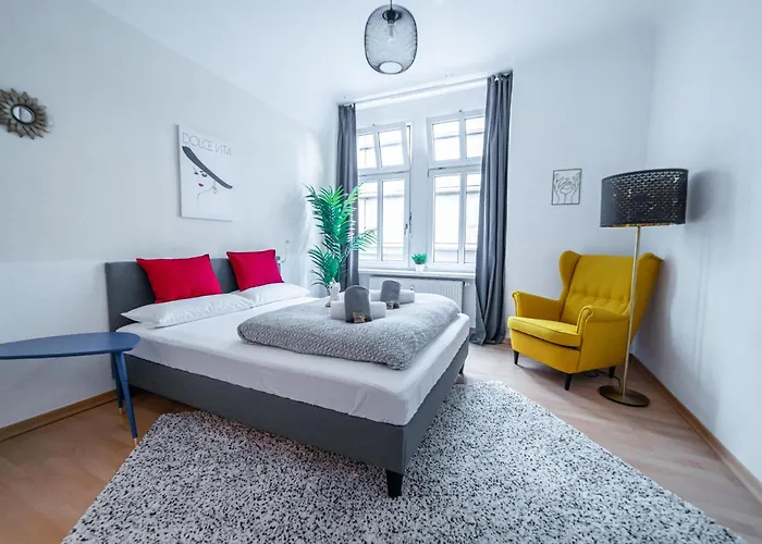 Fullhouse - Erfurt - M18 Apartments - Fahrstuhl - Smarttv - Marktlage