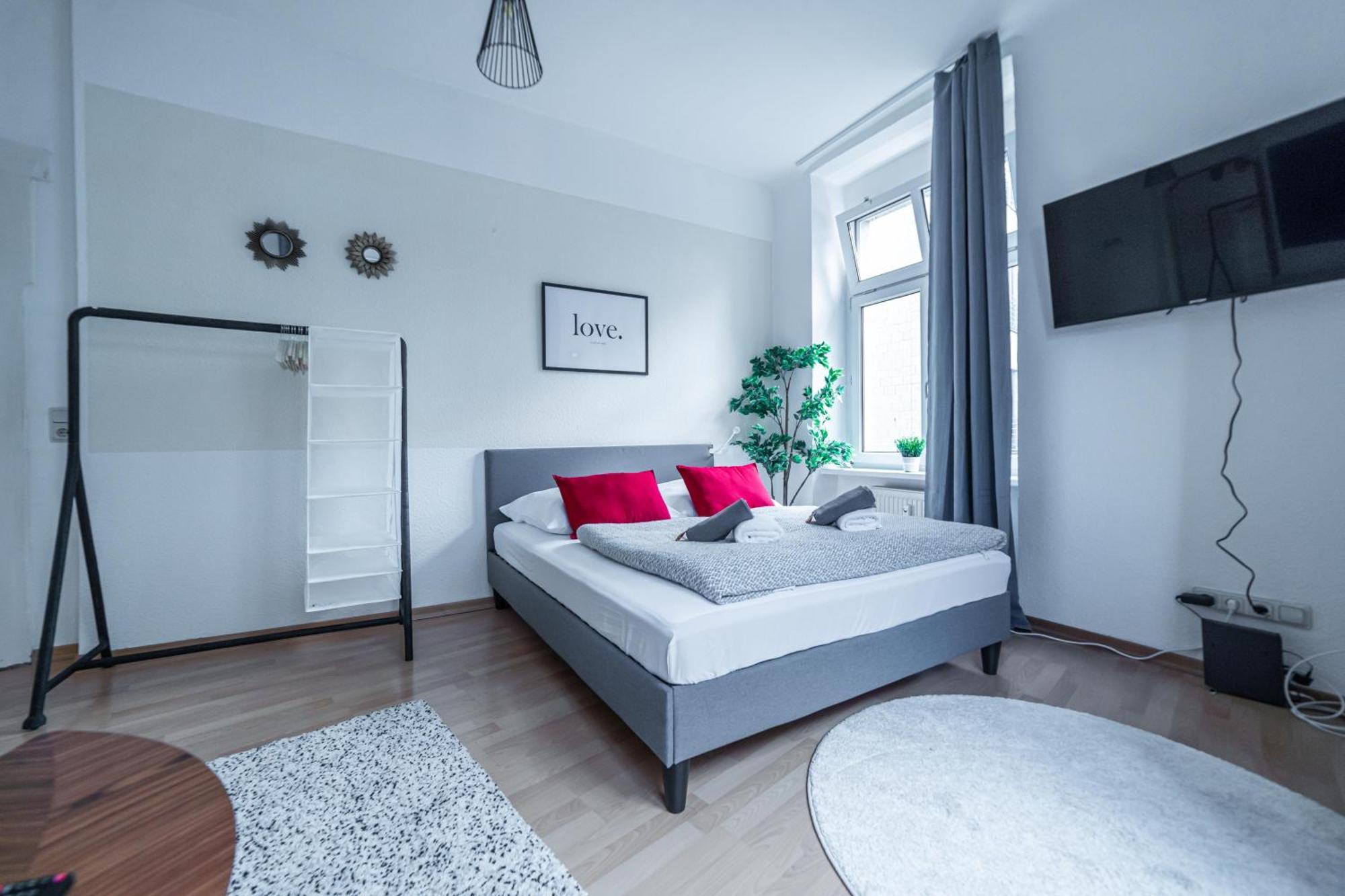 Fullhouse - - M18 - Fahrstuhl - Smarttv - Marktlage Apartment Erfurt